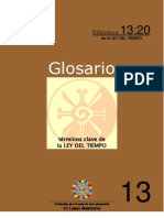 Glosario 13:20 Tzolkin Maya