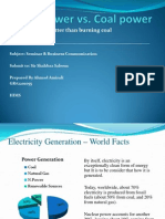 Hydropower Vs Coal