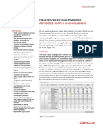 Oracle Value Chain Planning