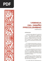 Vigencia Del Diseño Precolombino. Oswaldo Granda Paz