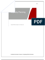 Huawei GSM Capacity Planning