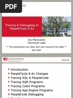Tracing & Debugging in People Tools 8.4x CMS411