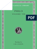 Philo VIII (Loeb Classical Library)