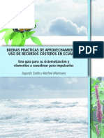 Buenas Prácticas de Aprovechamiento y Uso de Recursos Costeros en Ecuador