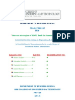 Department of Business School: Success Strategies of HDFC Bank in Jammu & Kashmir