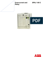 Overcurrent Abb Make Spaj 140 Manual PDF