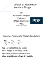 9-Wastewater Sludge Characteristics