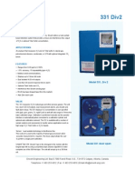 Model: 331 H S/Total Sulfur Analyzer