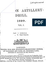 Garrison Artillery Drill Volume I - 1899