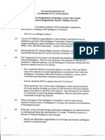 FO B2 Public Hearing 10-14-03 FDR - Tab 2 - Suggested Questions On Leadership of US Intelligence 647