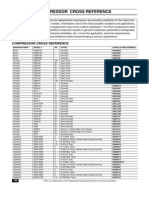 Compressor Cross Reference