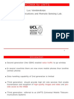 Wcdma For Umts: Luc Vandendorpe UCL Communications and Remote Sensing Lab