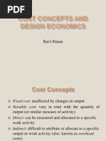 Cost Concepts and Design Economics