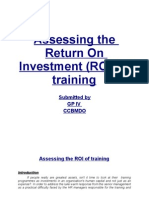 Assessing The ROI of Training