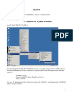 SQL Lab 1: Objective