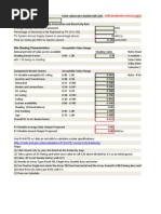 Proposed PV System Electricity Generation and Electricity Rate