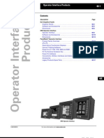 Operator Interface Products 48-1: March 2009