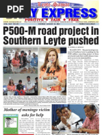 P500-M Road Project in Southern Leyte Pushed: Daily Express