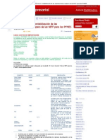 CASO PRÁCTICO DUA - Contabilización de Las Importaciones Al Amparo de Las NIFF para Las PYMES