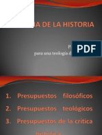 Fundamentos de La Teologia de La Historia