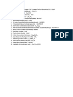 Organic Compounds With Description and Examples