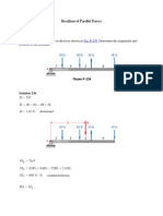 Resultant of Parallel Forces