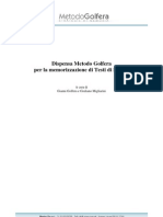 Metodo Golfera - Dispensa Per Memorizzazione Testi Di Diritto