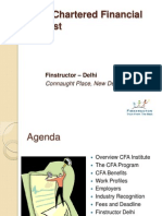 CFA - Student Presentation