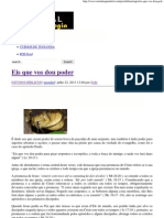 Eis Que Vos Dou Poder - Portal Da Teologia PDF