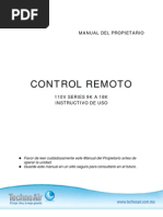 ControlRemoto TA-3009 PDF