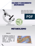 Metabolismo y Crecimiento Microbiano