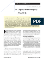 Hypertension Urgency and Emergency