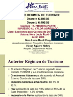 Regimen de Turismo