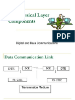 OSI Physical Layer Components: Digital and Data Communications