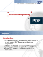 Module Pool Programming