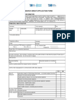 Grant Application Form