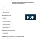  TCS Documentation Process Details