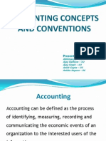 Accounting-Concepts & Convention