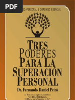 Libro Tres Poderes para La Superacion Personal - DR Peiro