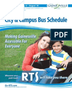 Gainesville Bus Schedule