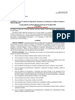 Disposiciones Generales para La Realización de Auditorías, Revisiones y Visitas de Inspección