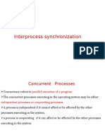 1 Interprocess Synchronization