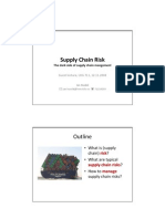 Supply Chain Risk