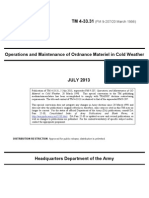 TM 4-33.31 Operations and Maintenance of Ordnance Material in Cold Weather July 2013