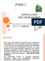 Agriculture and Agri-Business