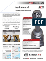 Proportional Joystick Control: Precision Control With All Excavator Attachments