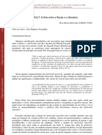 FOUCAULT: A Arte Entre A Razão e o Desatino: Dora Maria Dutra Bay /UDESC /UFSC