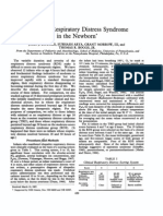 Transient Respiratory Distress in The: Syndrome Newborn