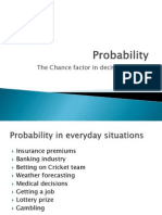 Probability For Managers