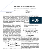 Opto-Electro-Thermal Model of A VCSEL Array Using VHDL-AMS